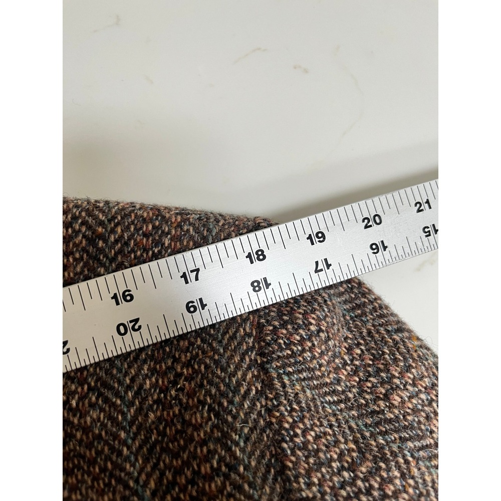Kevin & Howlin VTG Brown Tweed Blazer Men Two Button Wool Sport Coat 44L Ireland - Picture 10 of 15
